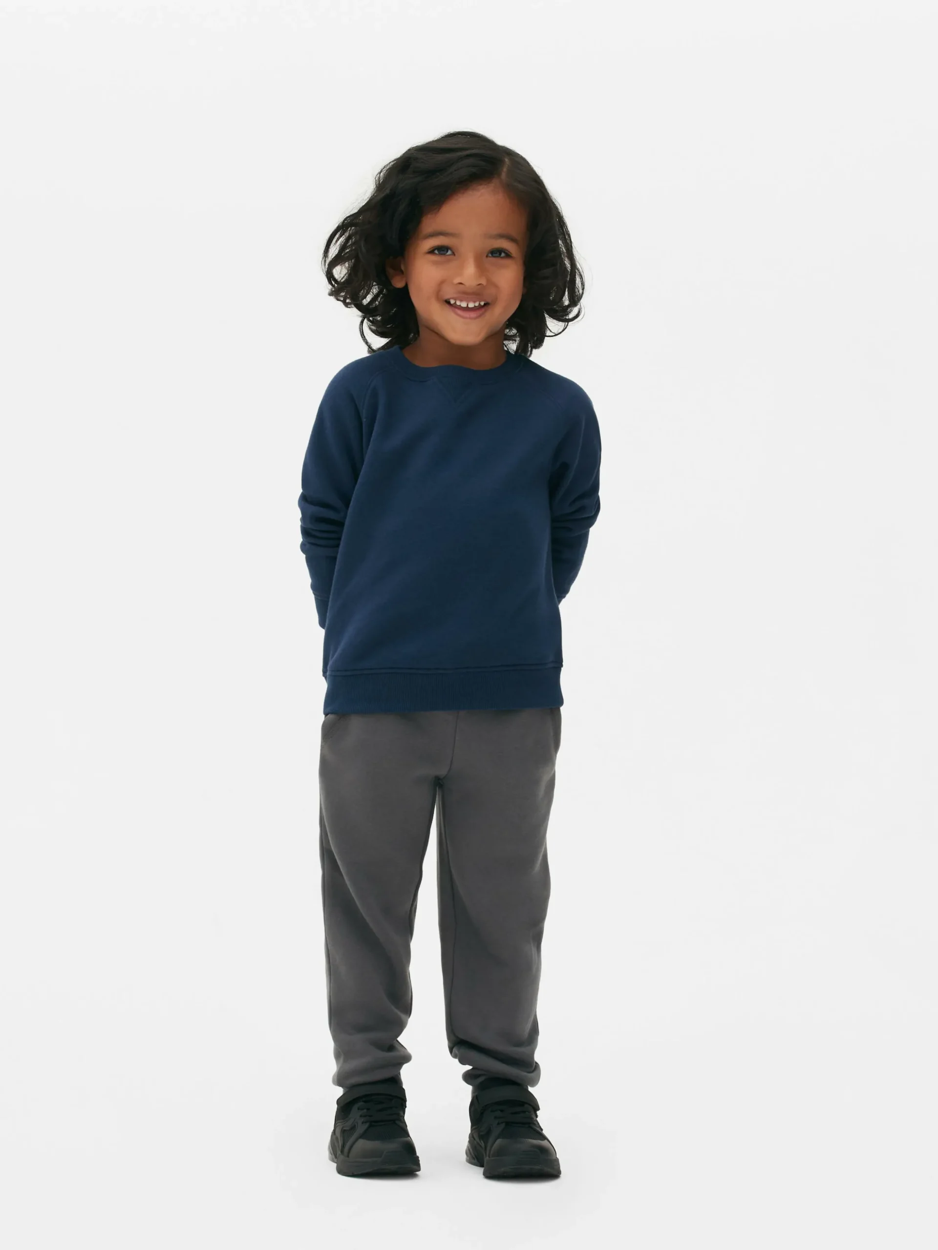 2 Sudaderas De Cuello Redondo Para Niño Pequeño