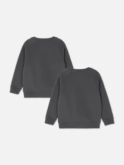 2 Sudaderas De Cuello Redondo Para Niño Pequeño