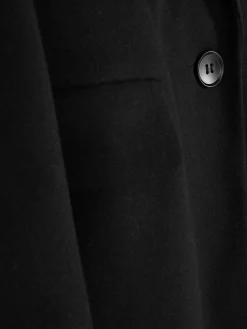 Abrigo Clásico De Botonadura Simple