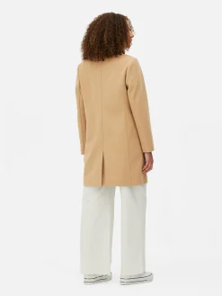 Abrigo Clásico De Botonadura Simple