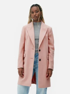 Abrigo Con Botonadura Sencilla