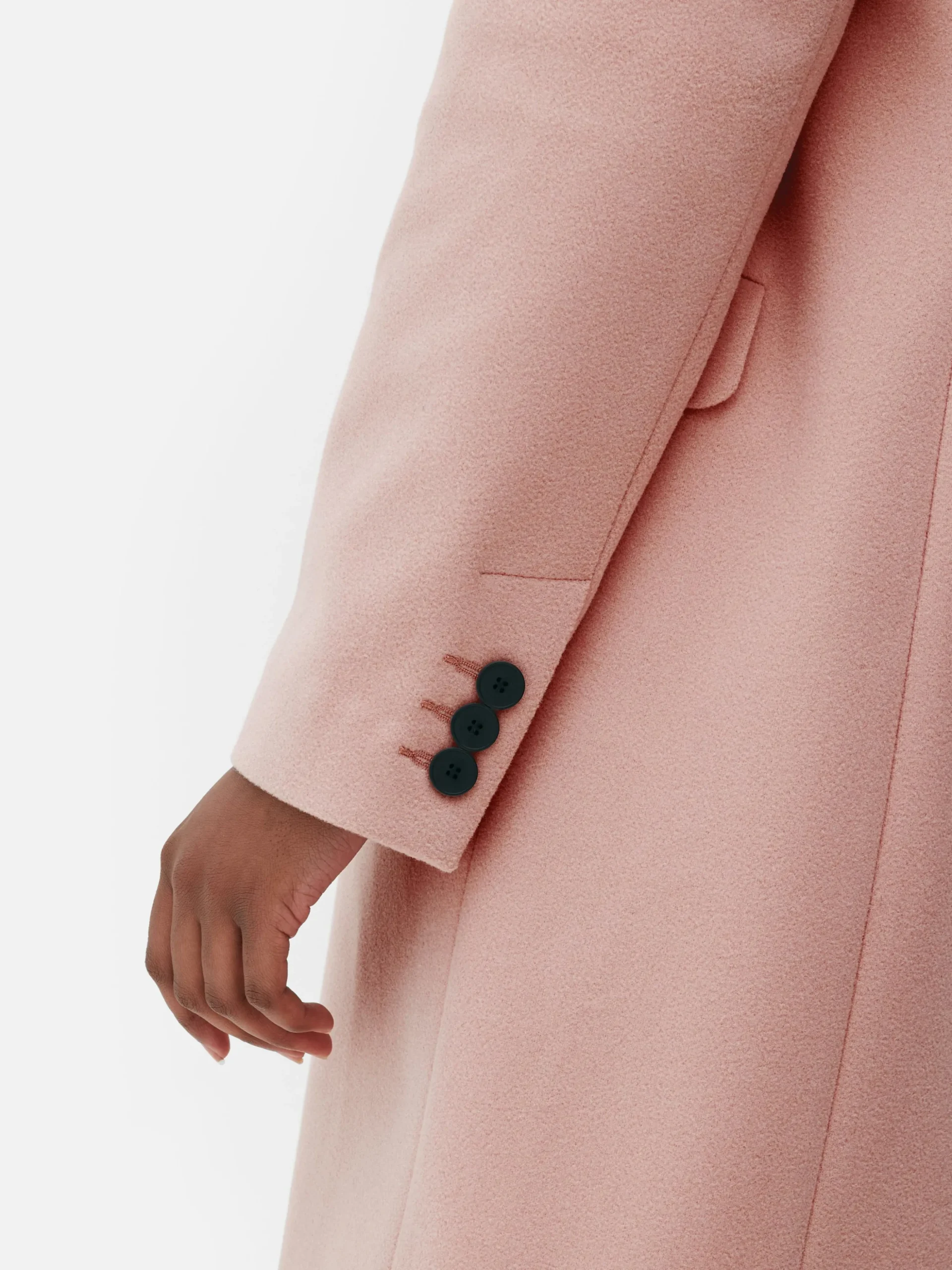 Abrigo Con Botonadura Sencilla