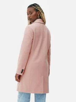 Abrigo Con Botonadura Sencilla