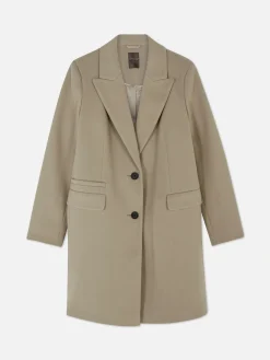 Abrigo Con Botonadura Sencilla