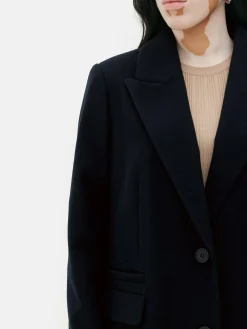 Abrigo Con Botonadura Sencilla