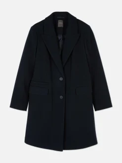 Abrigo Con Botonadura Sencilla