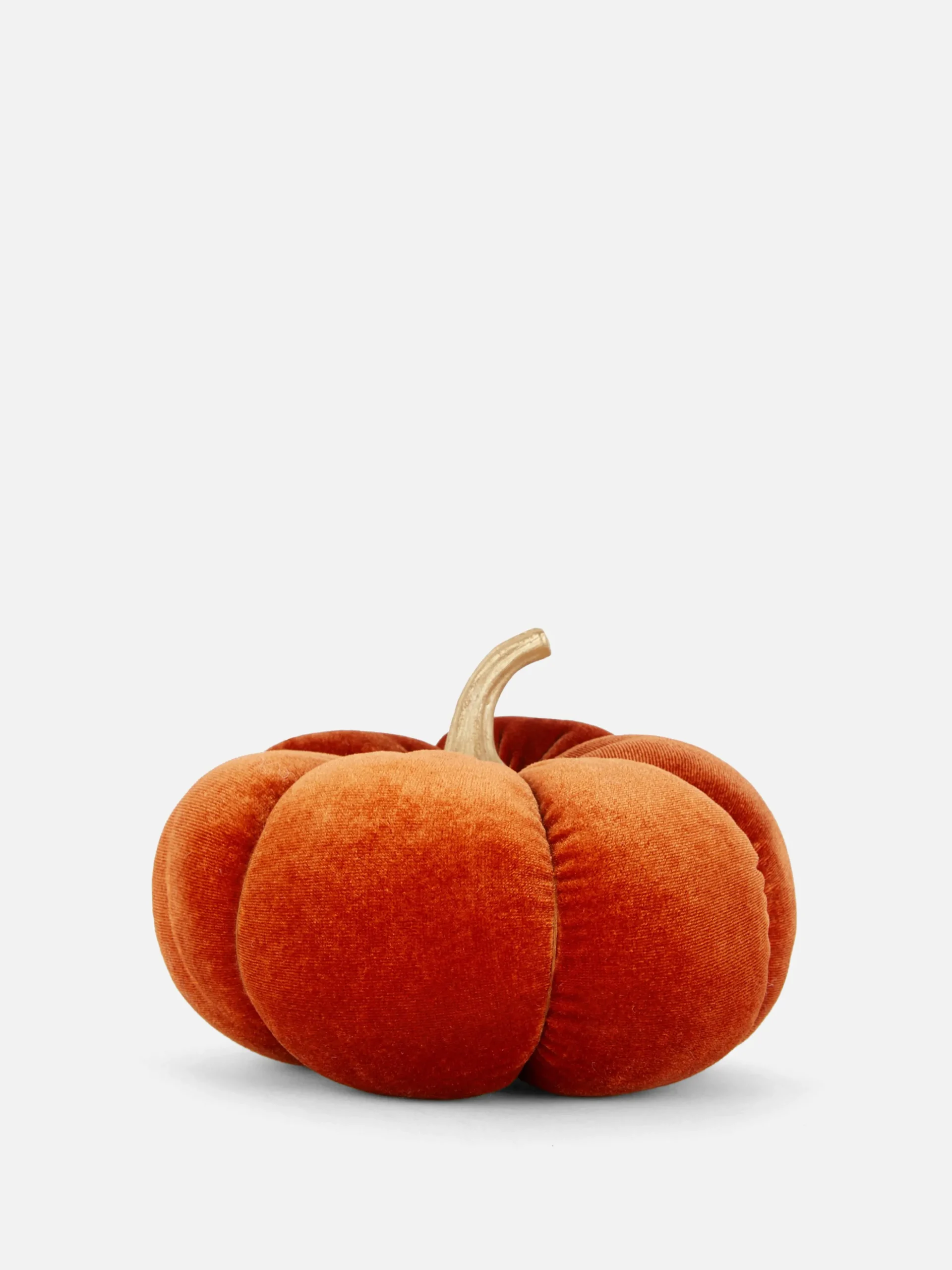 Adorno De Calabaza De Terciopelo Mediano