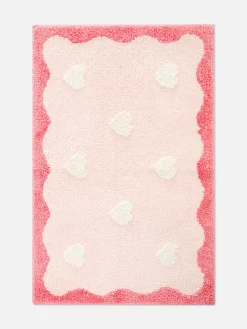 Alfombra De Baño Con Forma De Corazón
