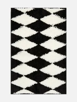 Alfombrilla De Baño Con Diseño De Rombos