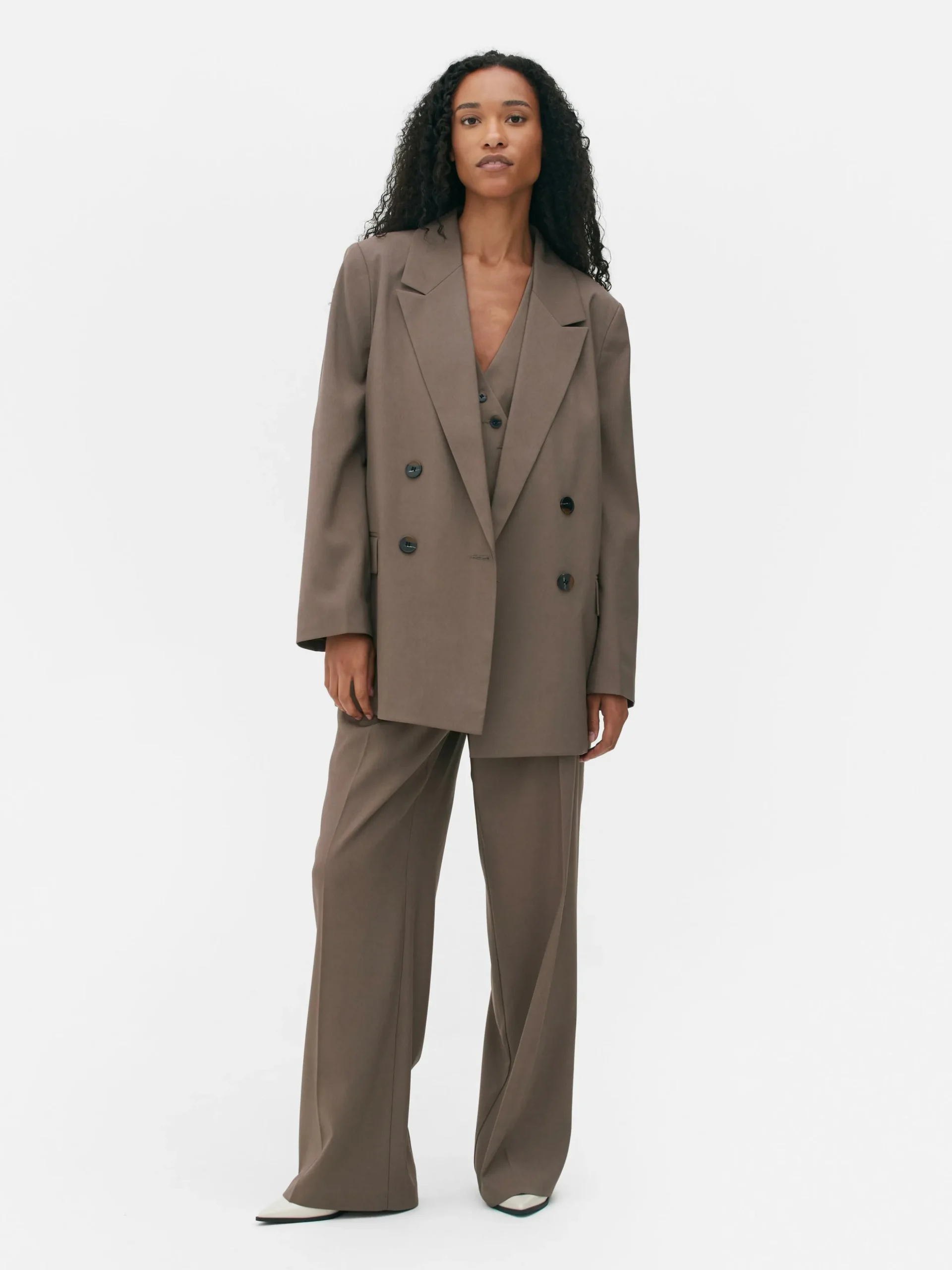 Americana De Doble Botonadura Para Combinar