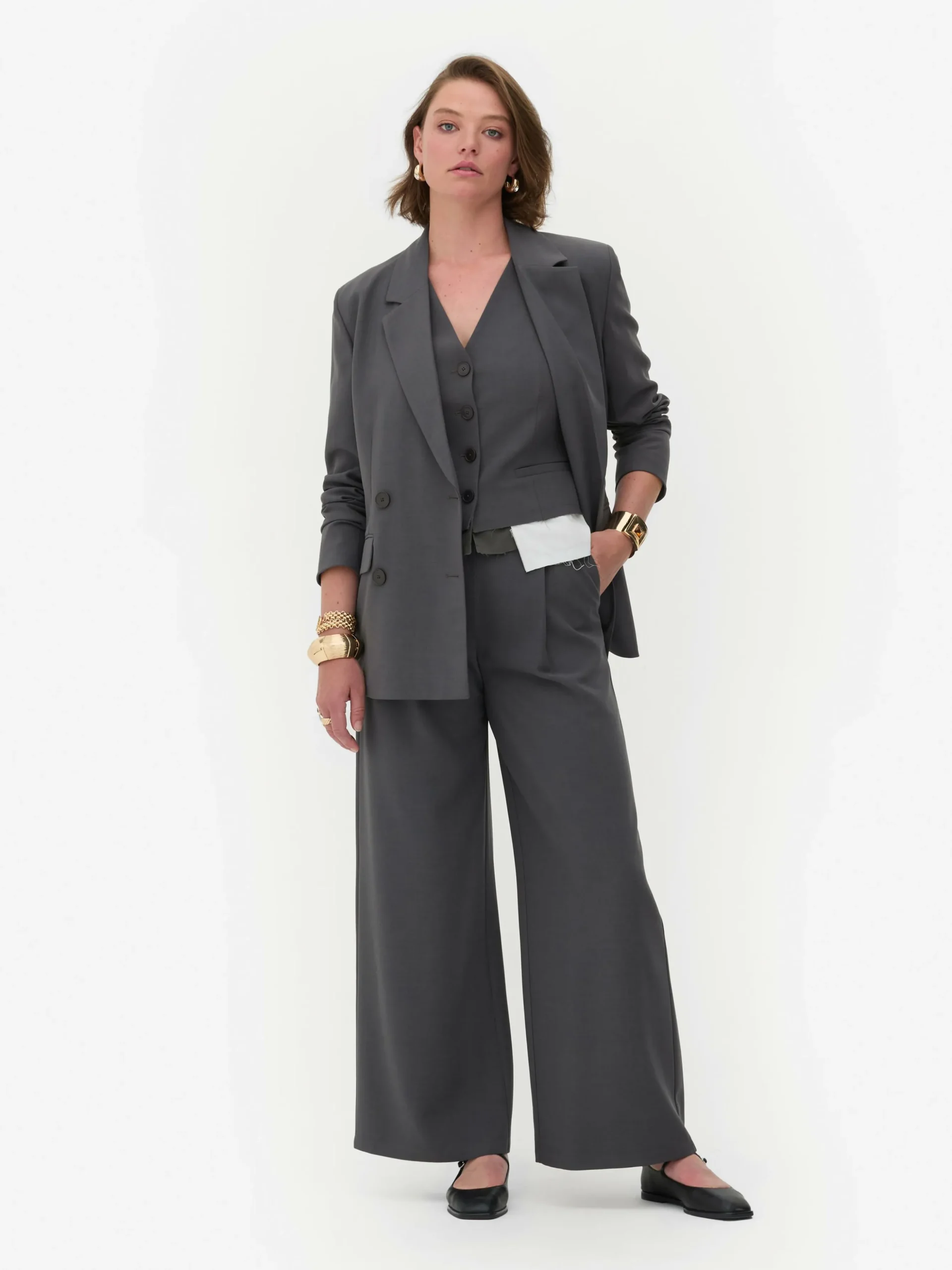 Americana De Doble Botonadura De Rita Ora