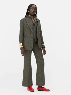 Americana En Tejido De Espiga Rita Ora