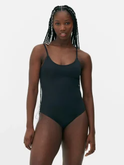 Bañador Básico De Escote Amplio