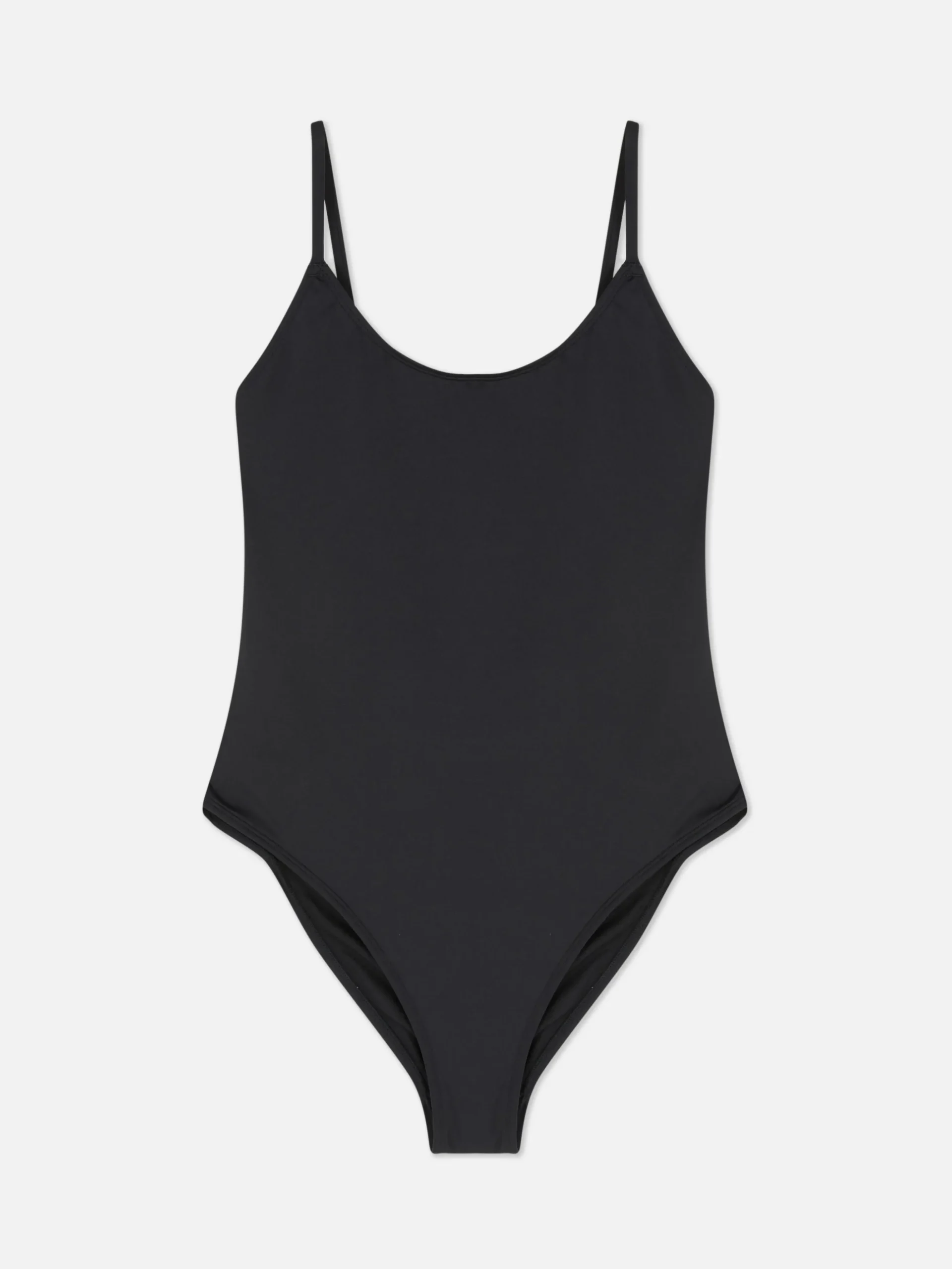 Bañador Básico De Escote Amplio