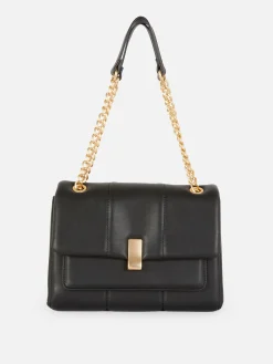 Bandolera Acolchada Con Solapa