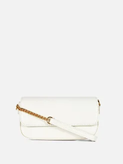 Bandolera Con Efecto Piel De Serpiente