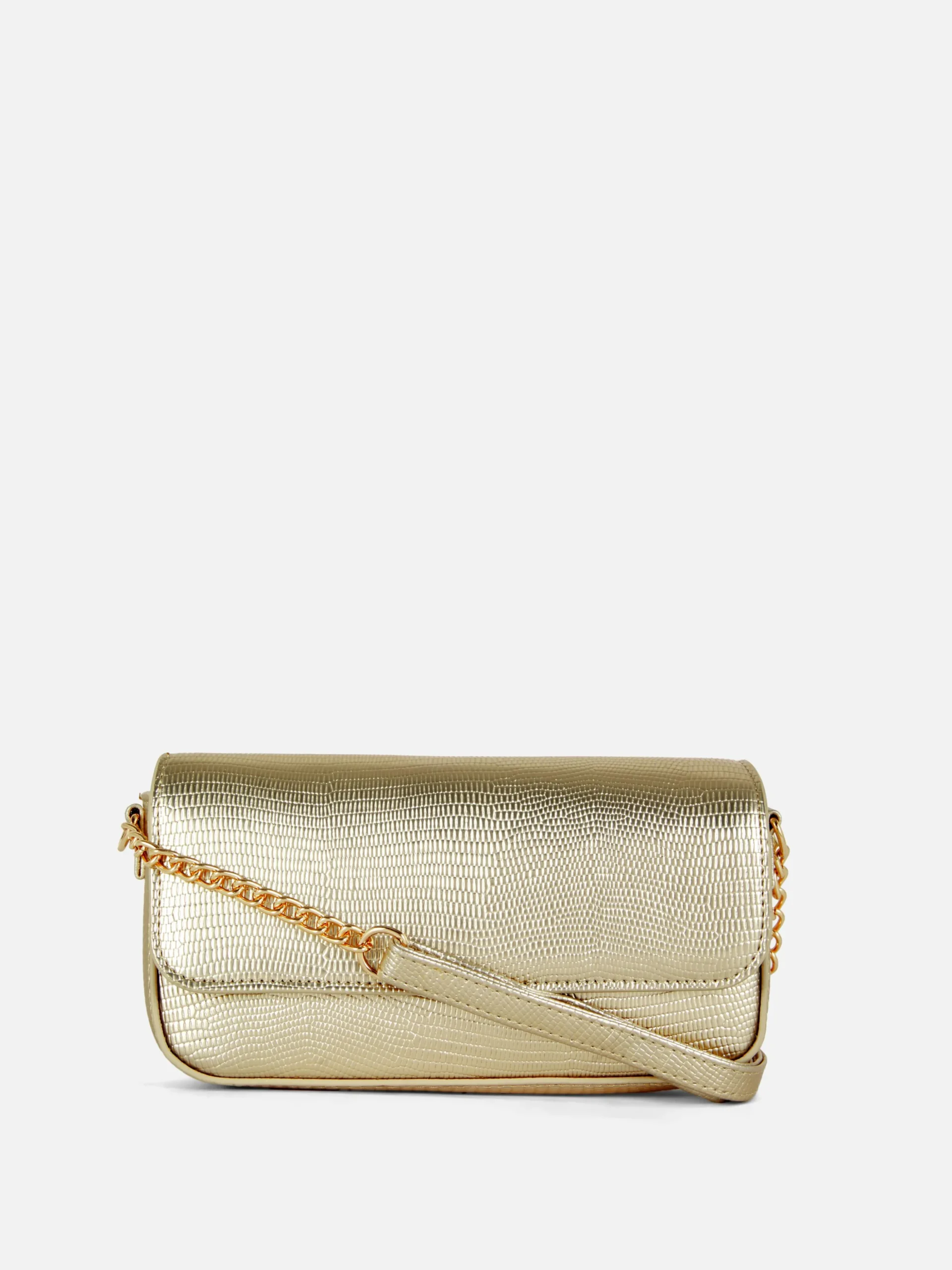 Bandolera Con Efecto Piel De Serpiente