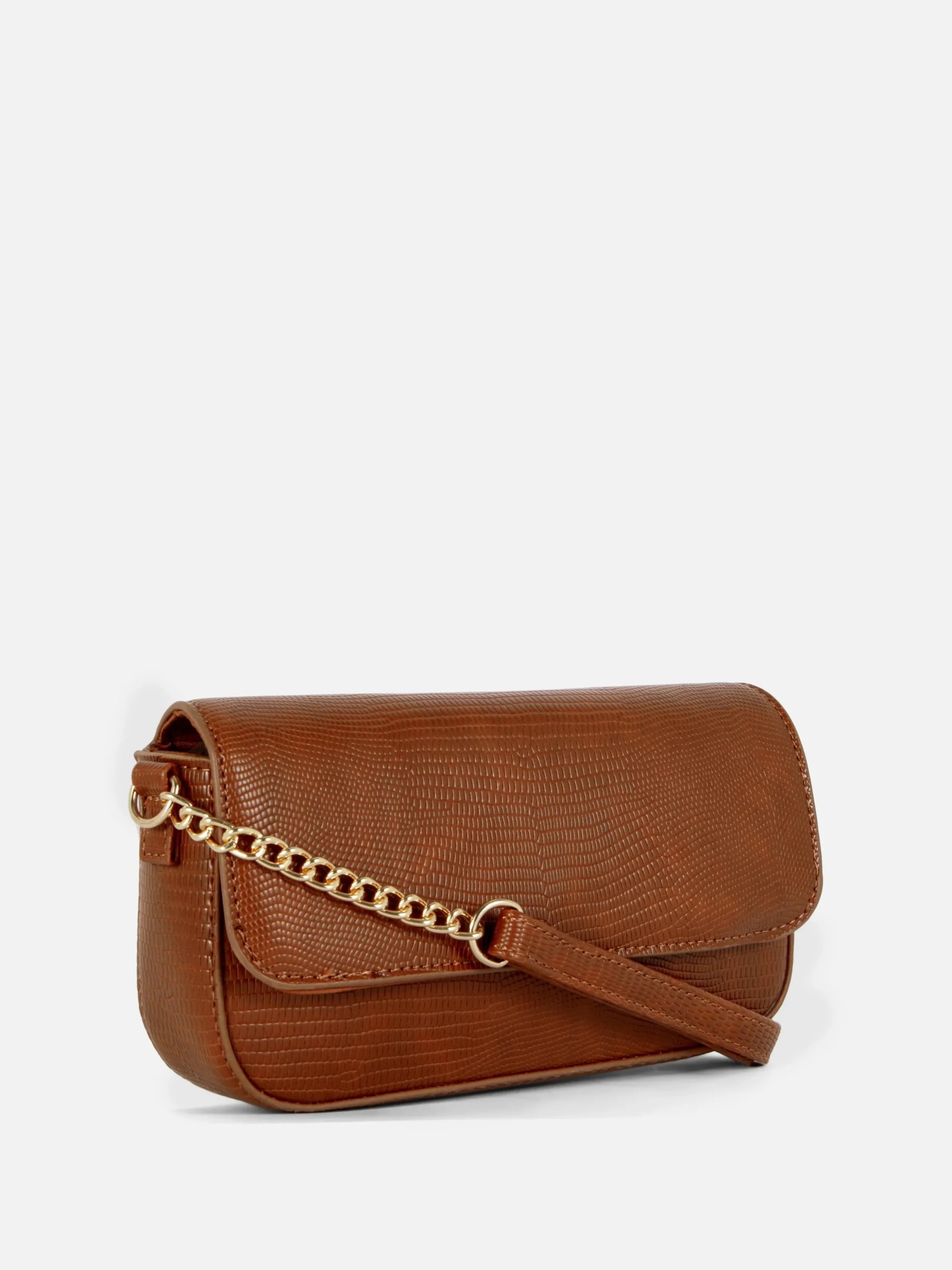 Bandolera Con Efecto Piel De Serpiente