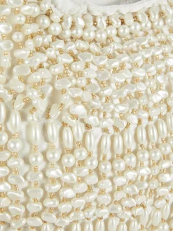 Bandolera Con Perlas Sintéticas