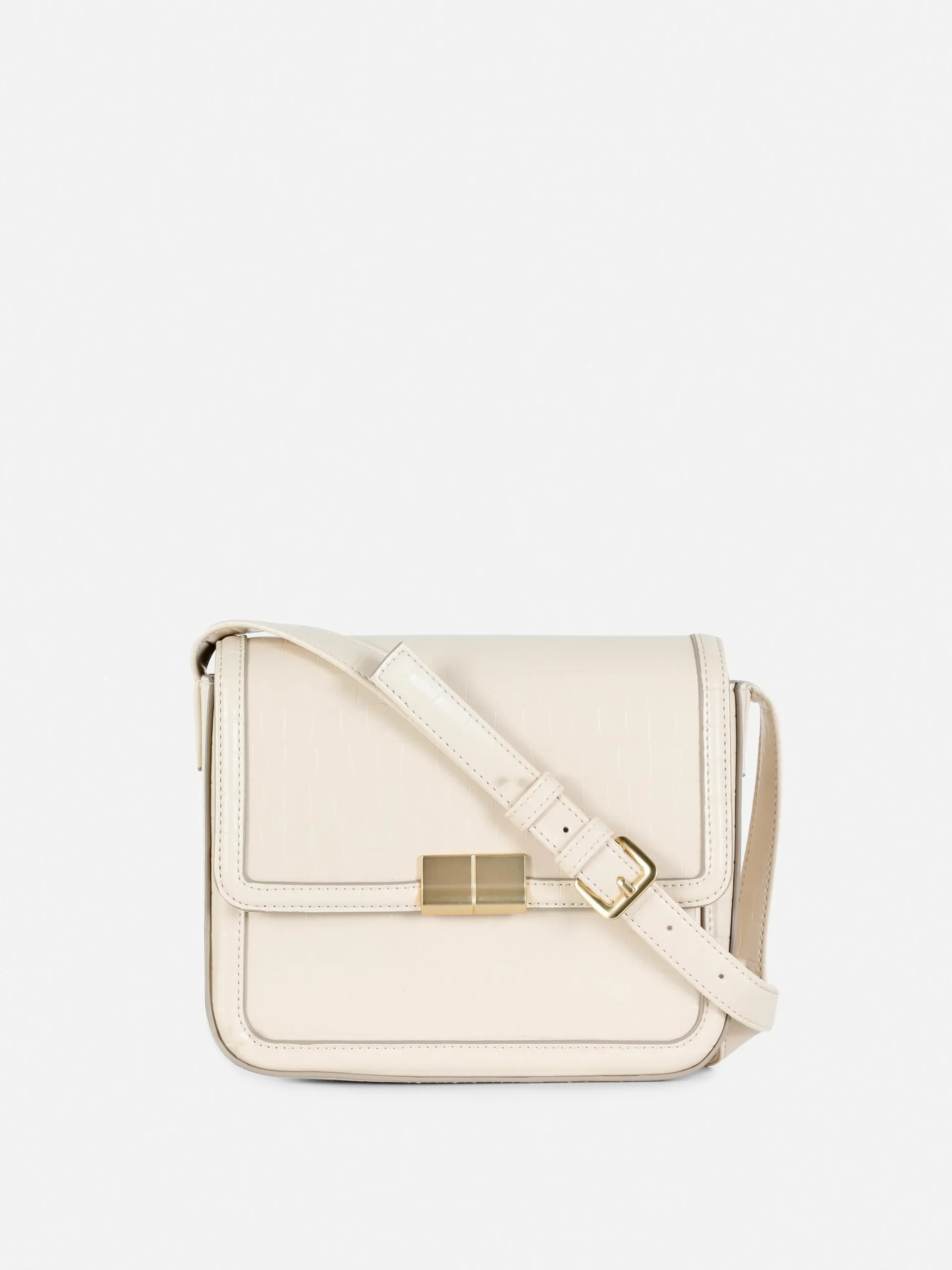 Bandolera De Piel De Cocodrilo De Imitación