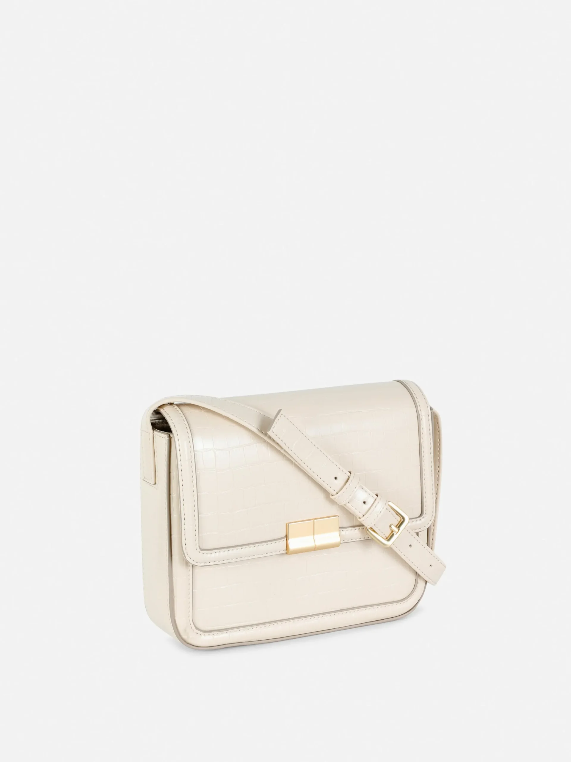 Bandolera De Piel De Cocodrilo De Imitación