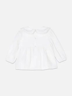 Blusa Con Cuello Fruncido