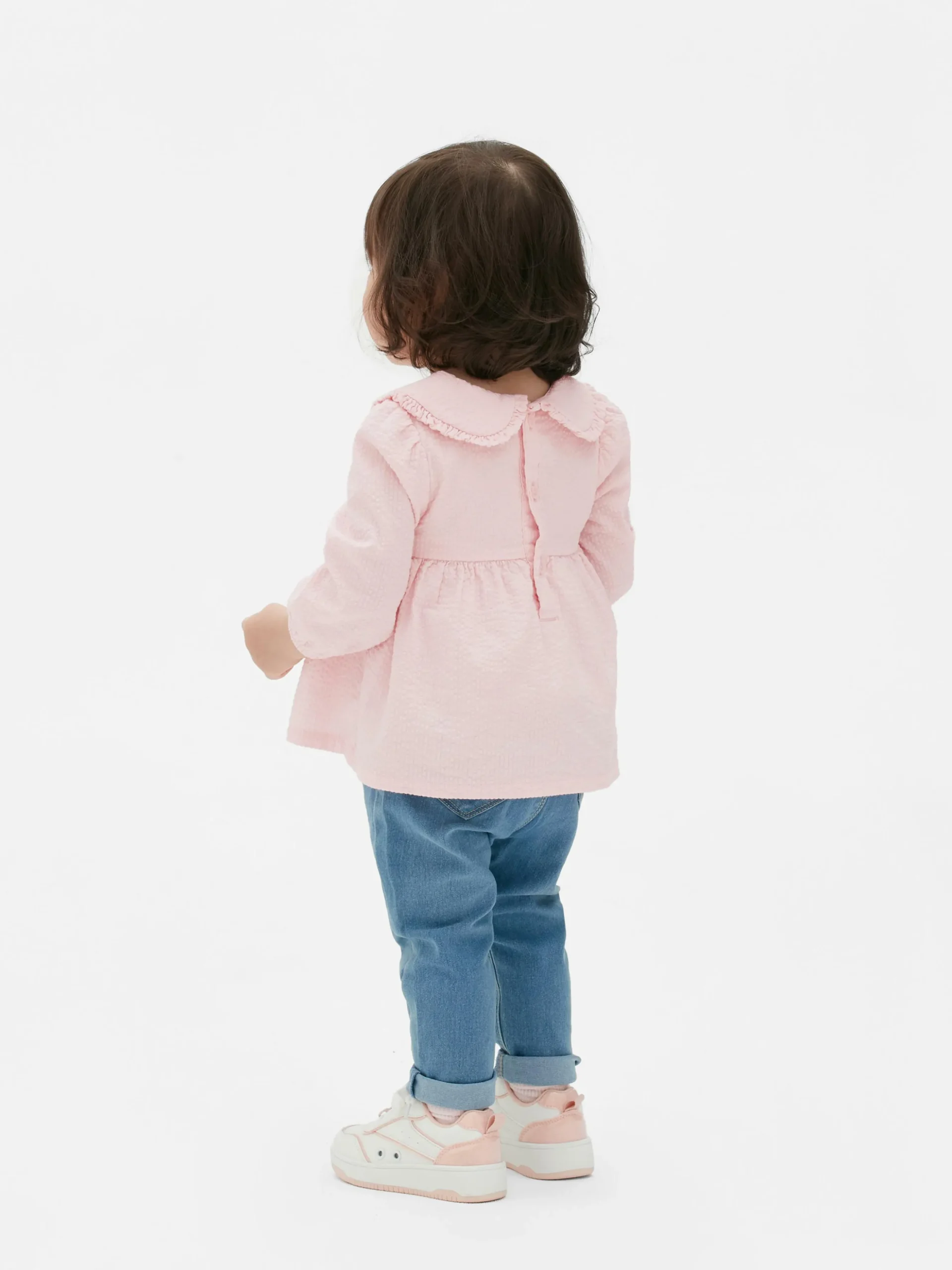 Blusa Con Cuello Fruncido