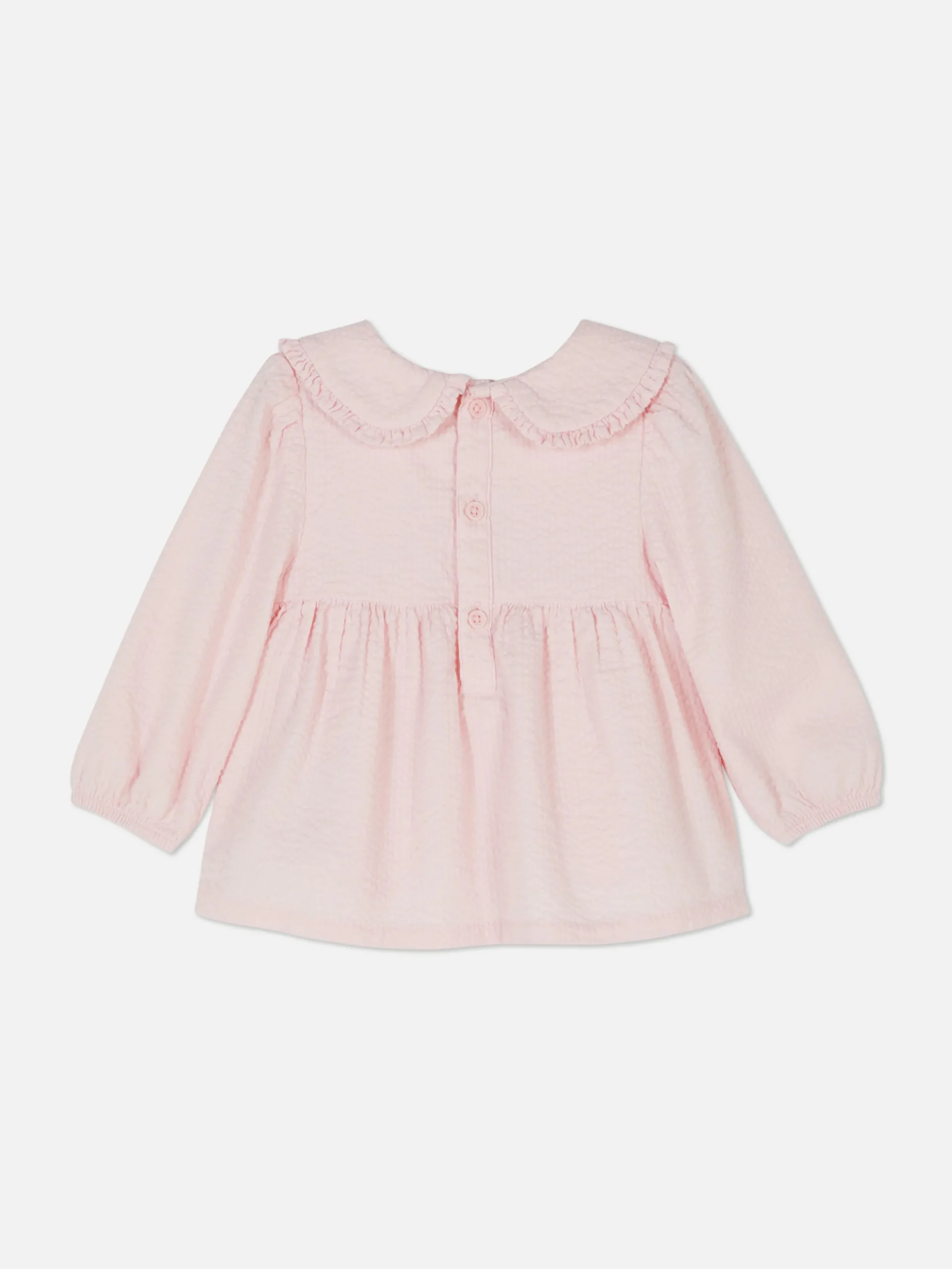 Blusa Con Cuello Fruncido