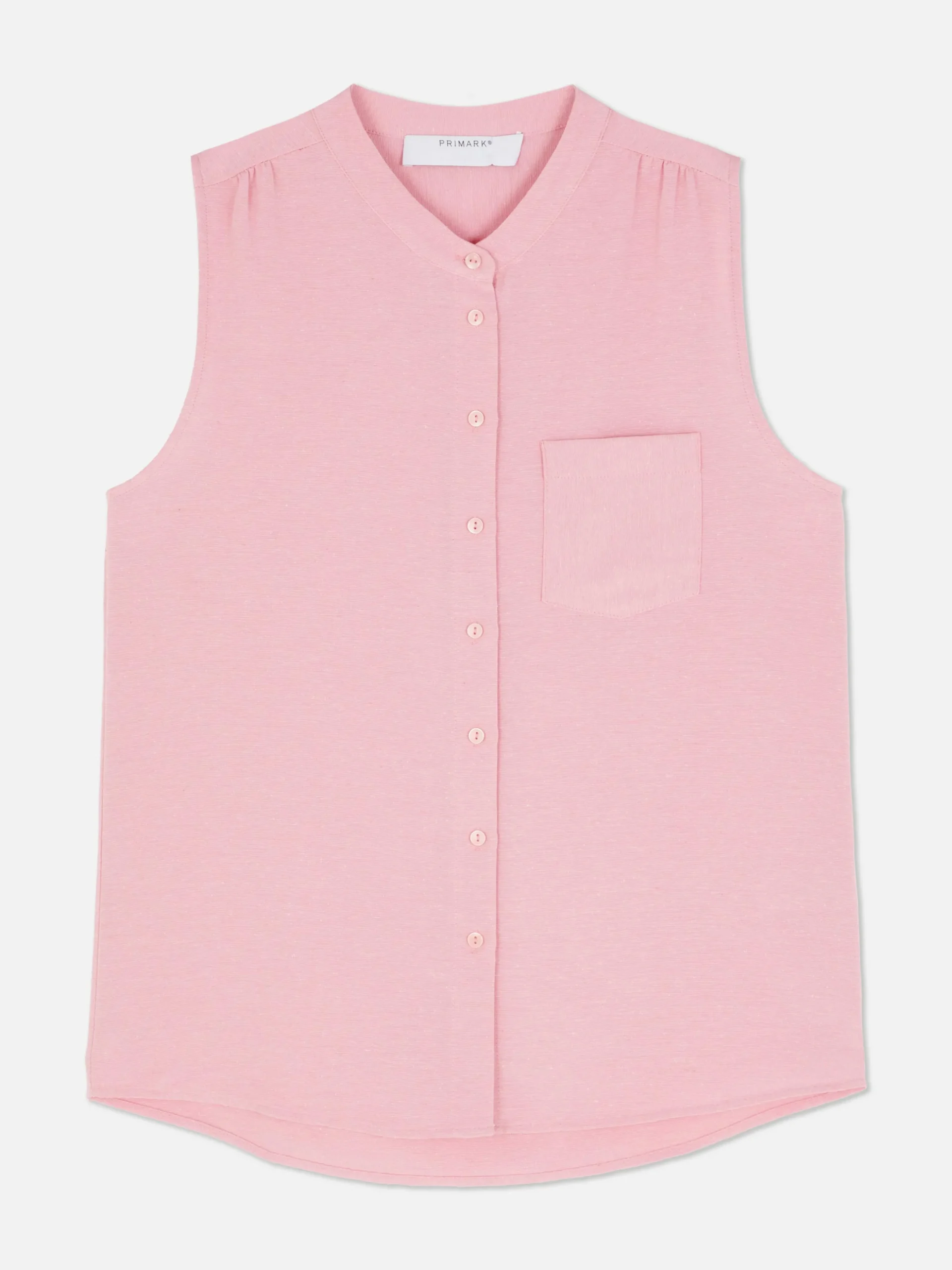 Blusa Tipo Túnica Sin Mangas