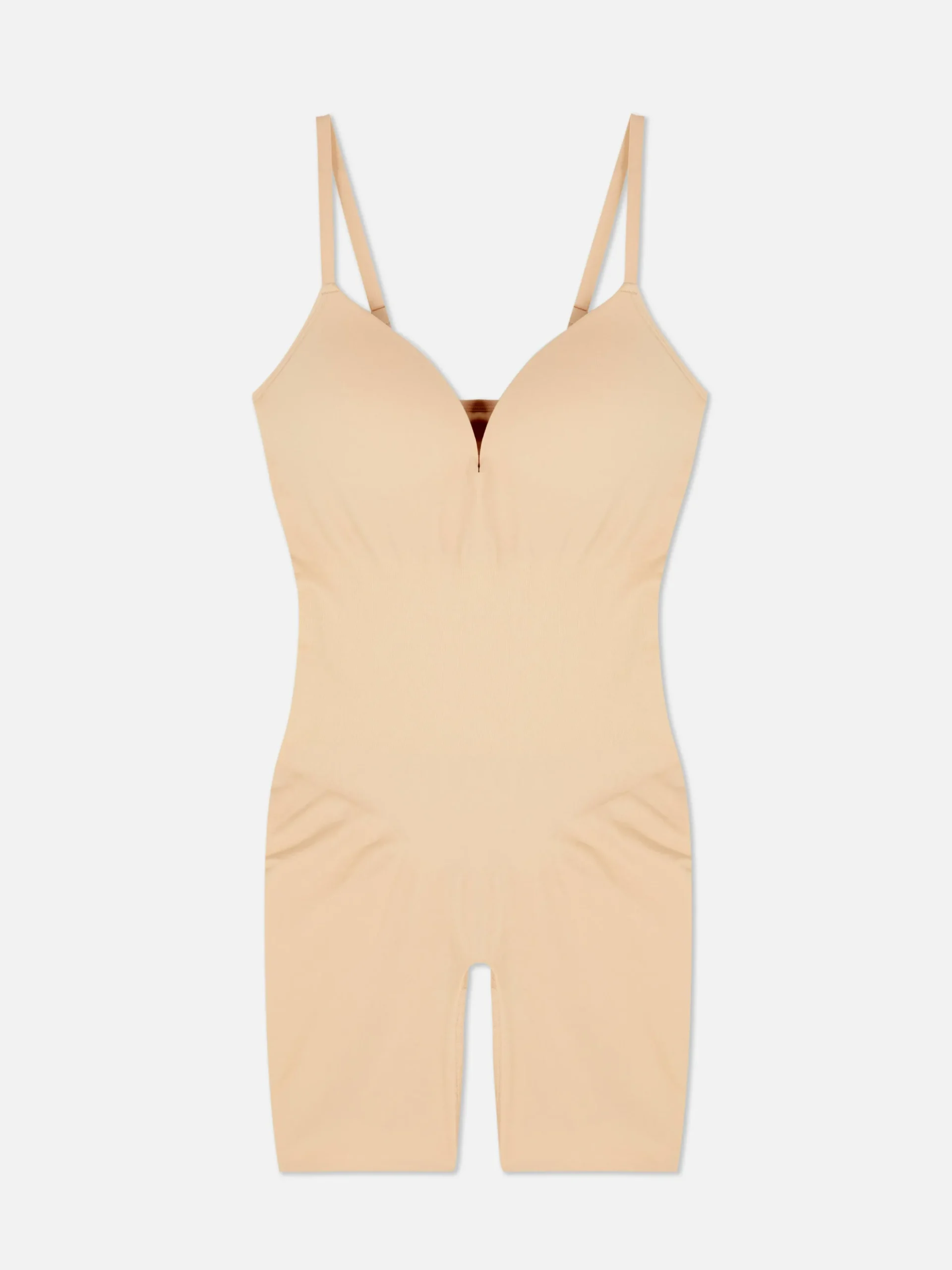 Bodi Moldeador A Media Pierna Con Relleno