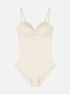 Bodi Moldeador Escotado Con Relleno