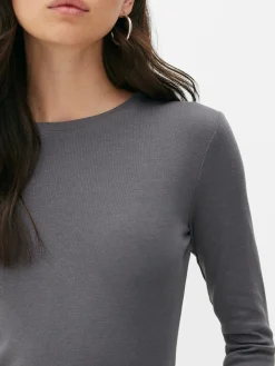 Body Acanalado De Tacto Suave