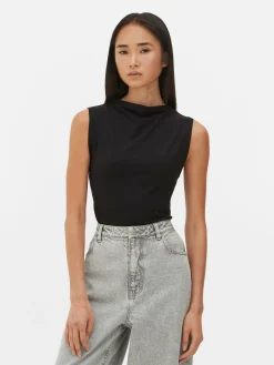 Body De Cuello Alto Sin Mangas