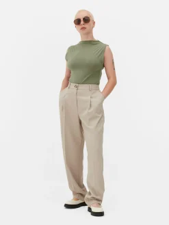 Body De Cuello Alto Sin Mangas