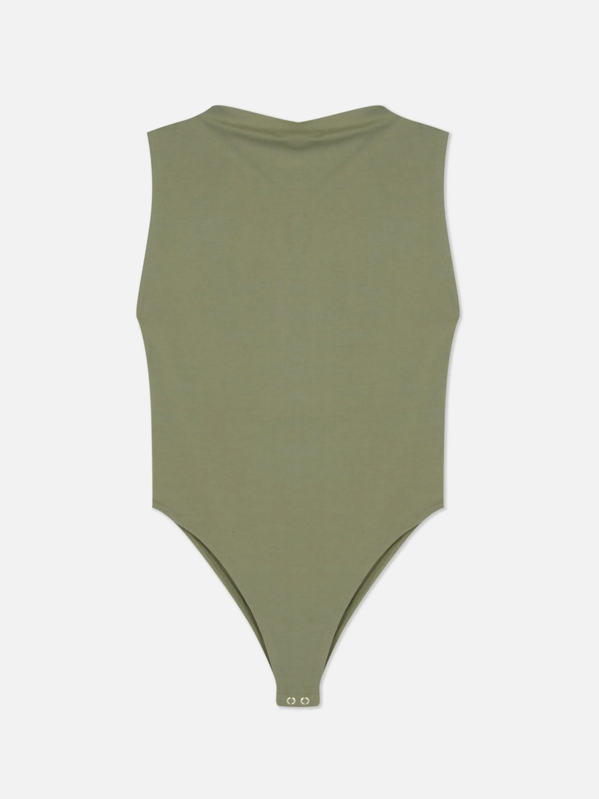 Body De Cuello Alto Sin Mangas