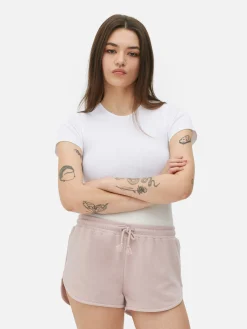 Body Estilo Camiseta Acanalado Sin Costuras