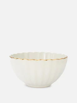 Bol Para Cereales Con Diseño Festoneado