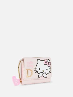 Bolso Con Cremallera E Inicial De Hello Kitty