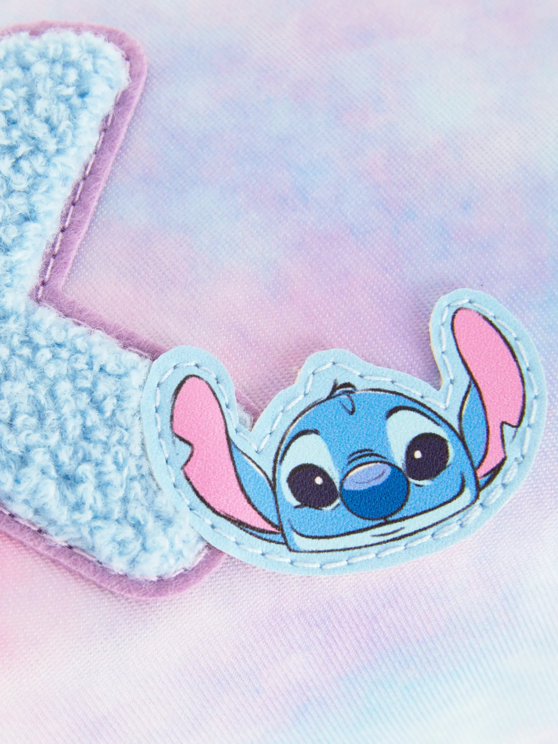 Bolso De Bouclé De Stitch De Disney Con Inicial