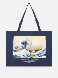 Bolso De Lona De La Gran Ola De Hokusai