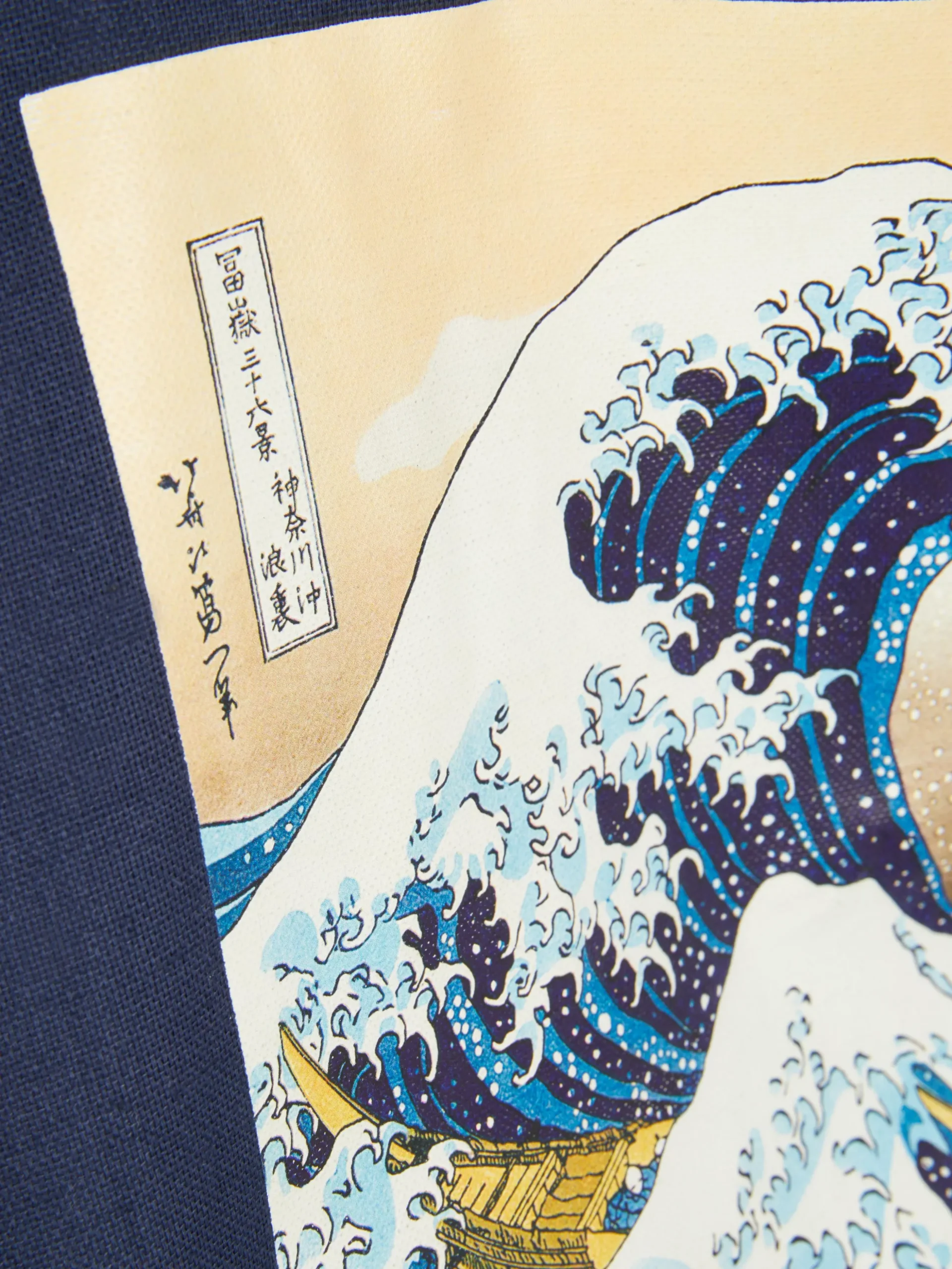 Bolso De Lona De La Gran Ola De Hokusai
