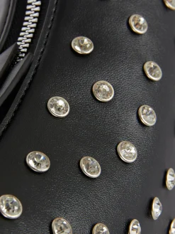 Bolso De Mano Con Strass Y Tachuelas De Rita Ora