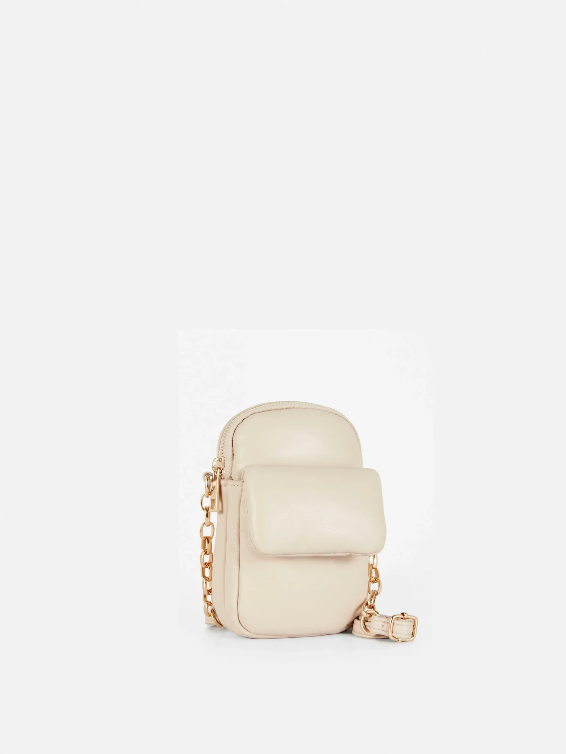 Bolso Para El Teléfono En Piel Sintética Acolchada