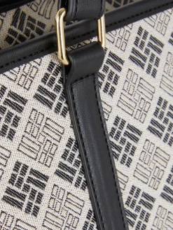 Bolso Shopper Con Monograma