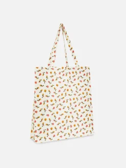 Bolso Shopper De Flores