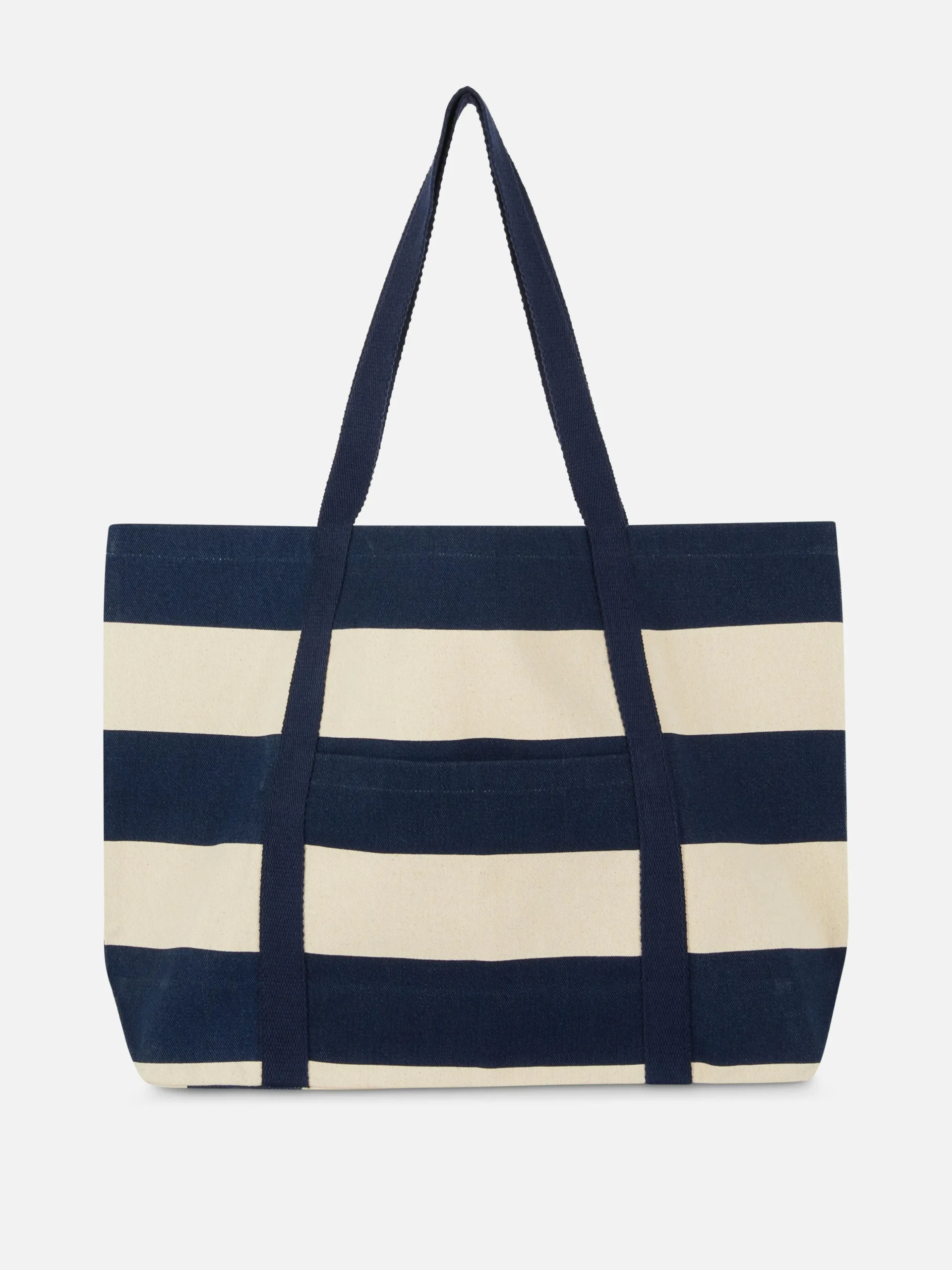 Bolso Shopper De Lona A Rayas De Rita Ora