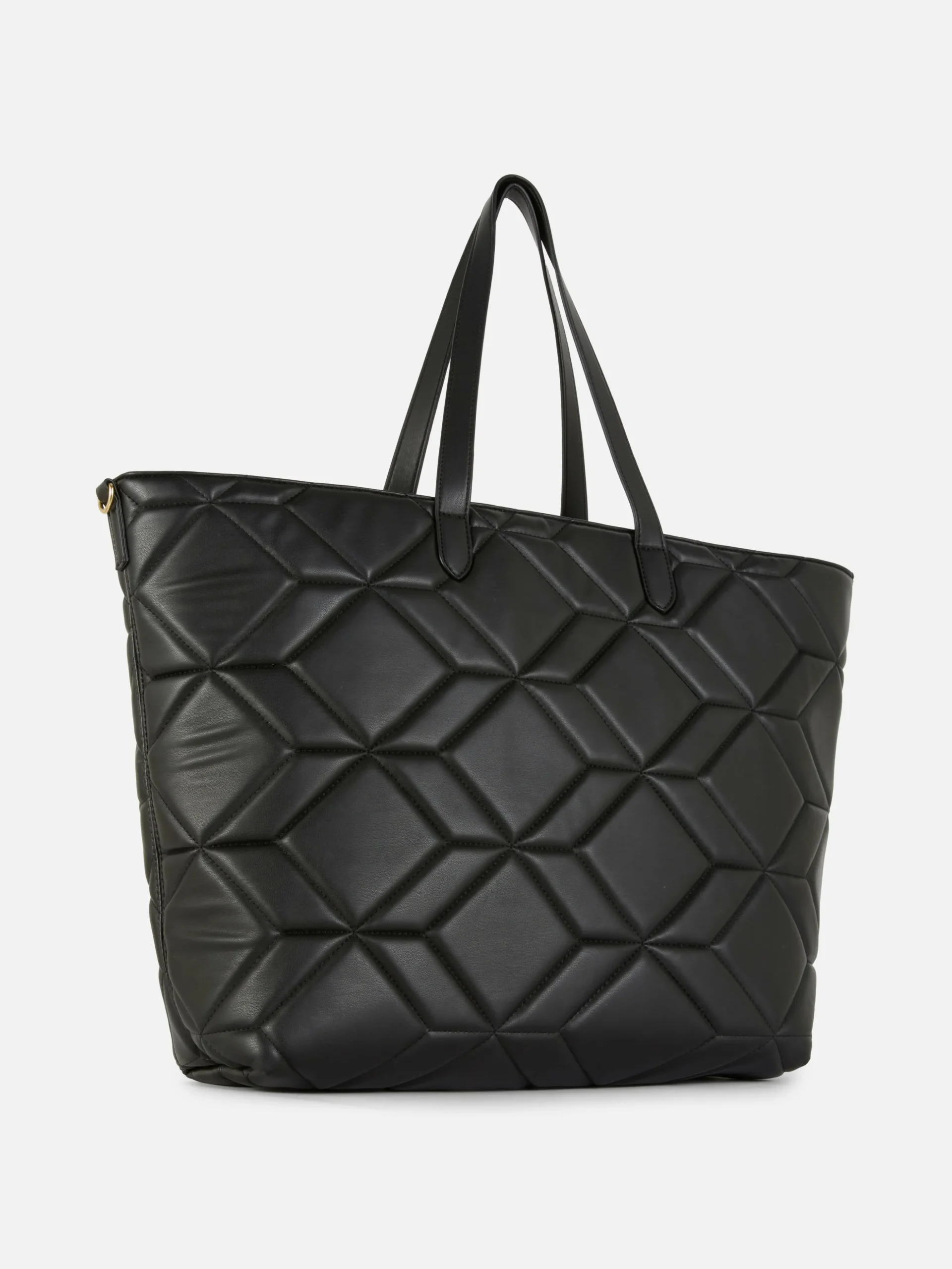 Bolso Shopper De Piel Sintética Acolchada