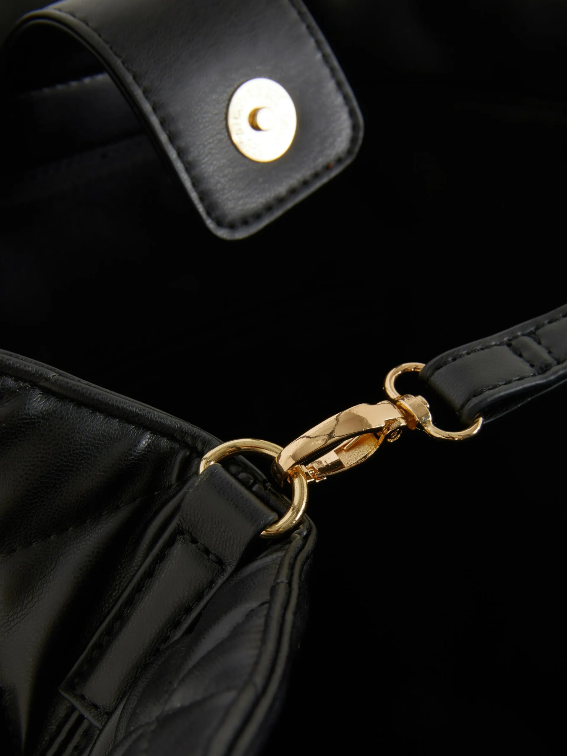 Bolso Shopper De Piel Sintética Acolchada