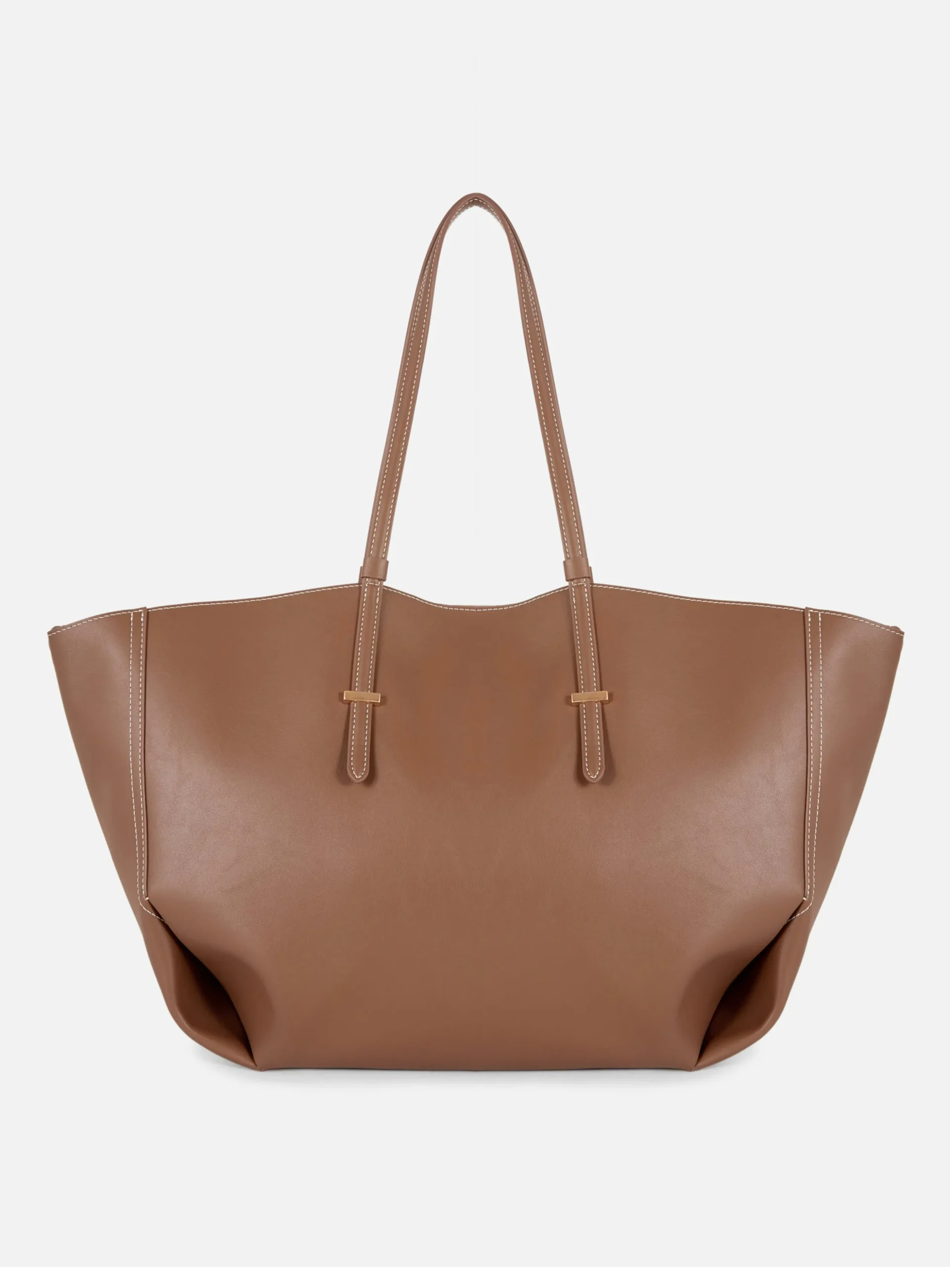 Bolso Shopper Grande De Piel Sintética De The Edit