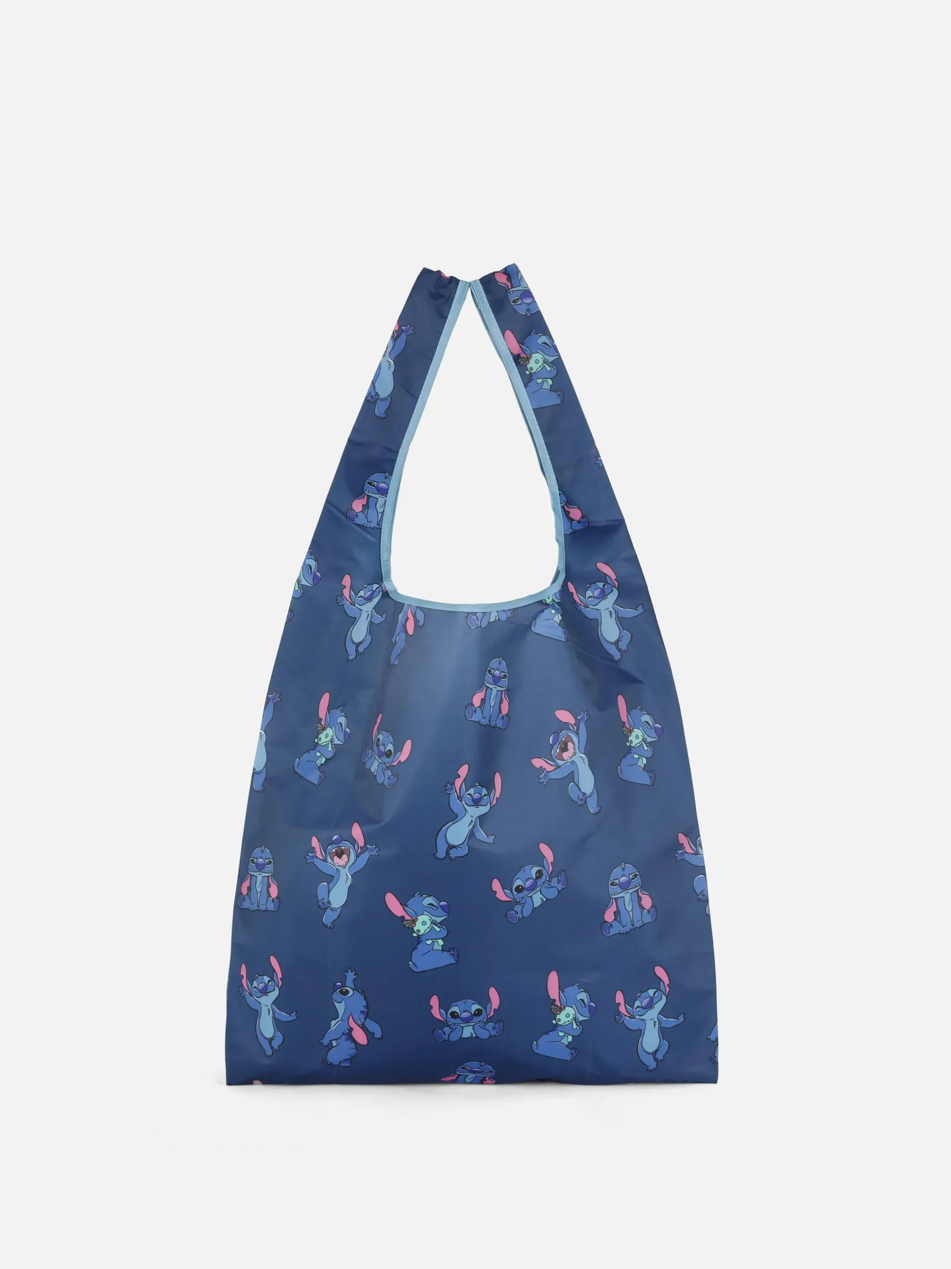 Bolso Shopper Plegable De Stitch De Disney